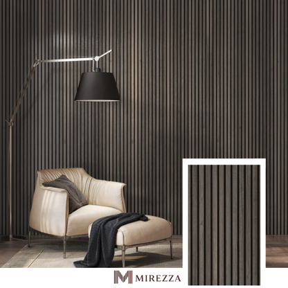 MIREZZA Signature Acoustic Slat Panel – Natural Oak