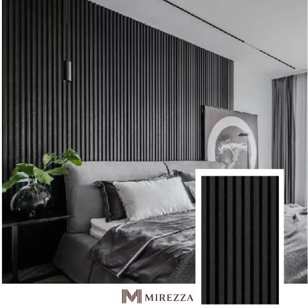 MIREZZA Signature Acoustic Slat Panel – Natural Oak